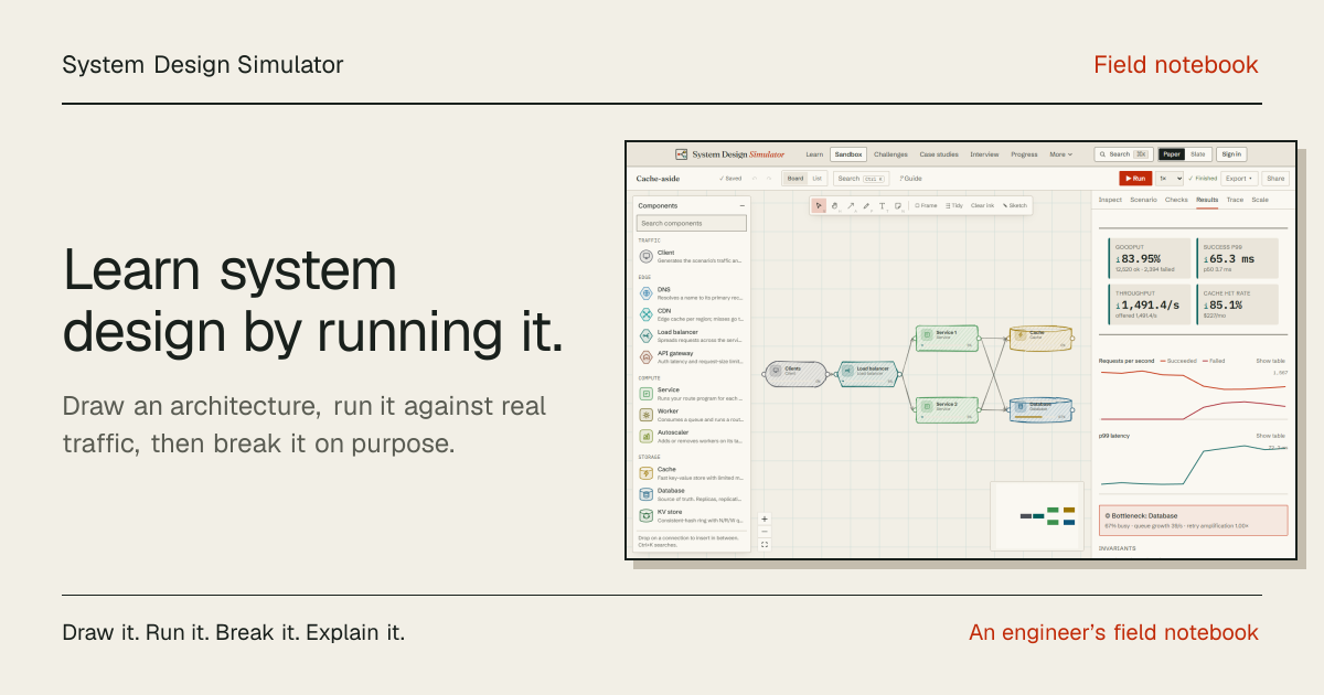 System Design Simulator